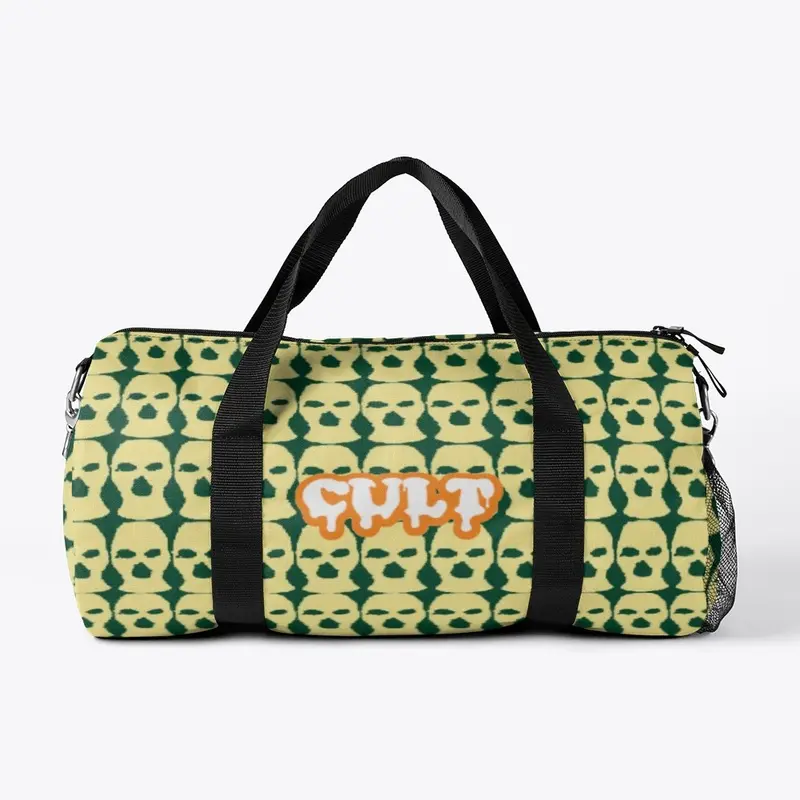 YELLOW & GREEN SKI MASK DUFFLE