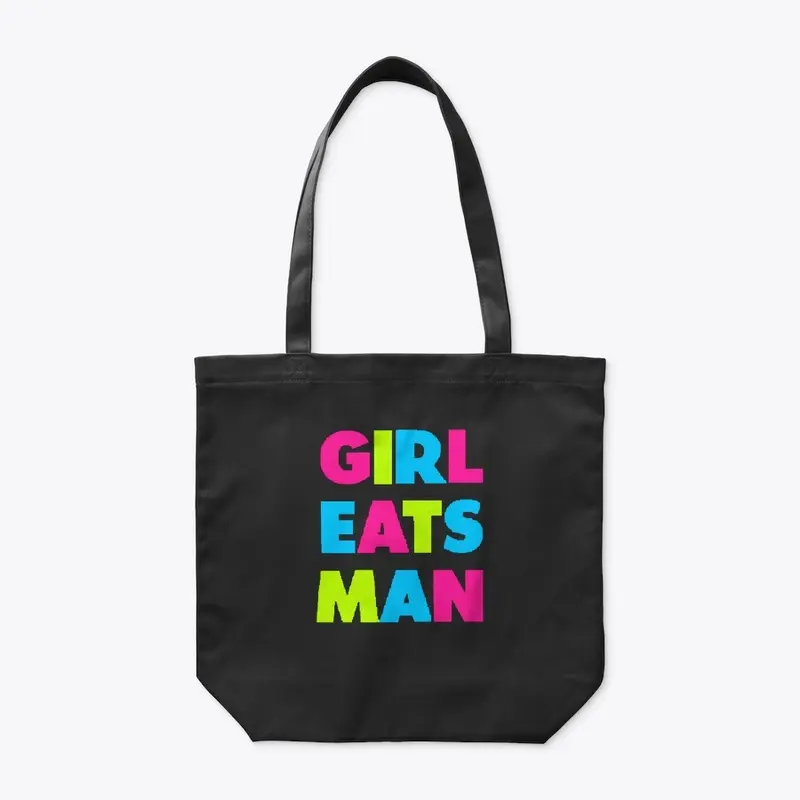 GIRL EATS MAN TOTE